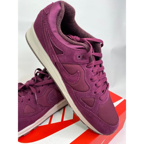 NWB Nike Air Span‎ 2 Premium, Bordeaux/ Desert Sand, Sz 11.5 - Picture 2 of 8